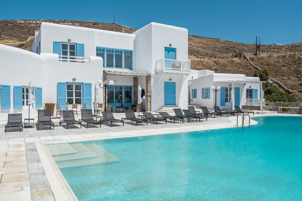 Capo Di Mykonos Resort Agios Ioannis Diakoftis Exterior foto