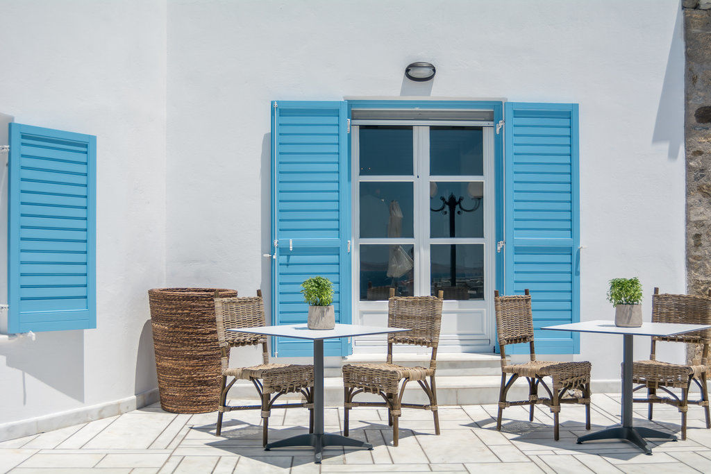 Capo Di Mykonos Resort Agios Ioannis Diakoftis Exterior foto