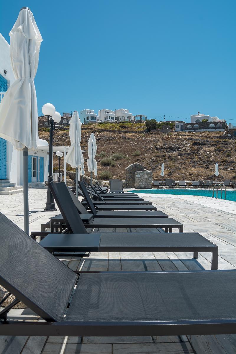 Capo Di Mykonos Resort Agios Ioannis Diakoftis Exterior foto