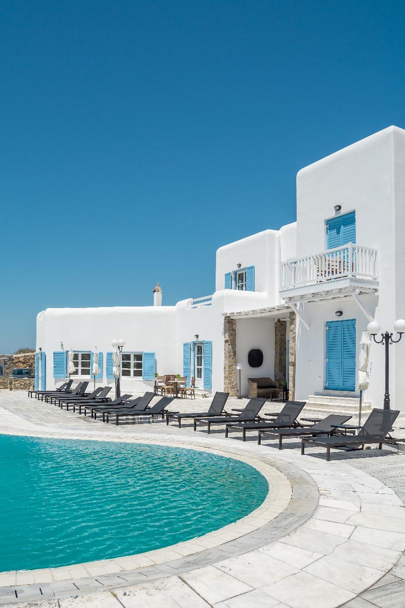 Capo Di Mykonos Resort Agios Ioannis Diakoftis Exterior foto