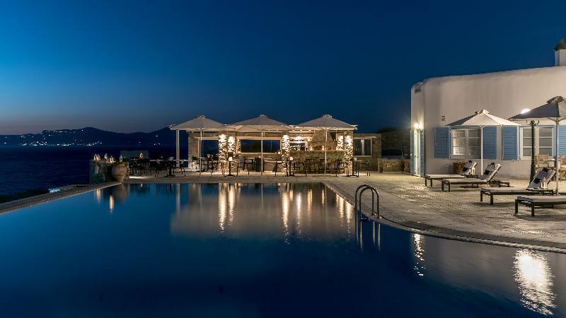 Capo Di Mykonos Resort Agios Ioannis Diakoftis Exterior foto